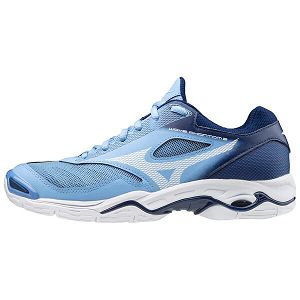 Zapatillas Balonmano Mizuno Wave Phantom 2 Mujer Blancos/Azules | Mexico-456970